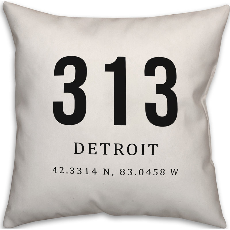 Outdoor Reversible Throw Pillow