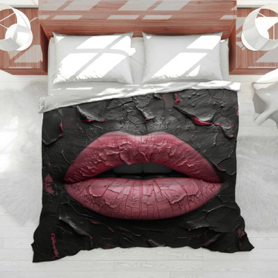 Lips Beauty Cotton Blend Comforter