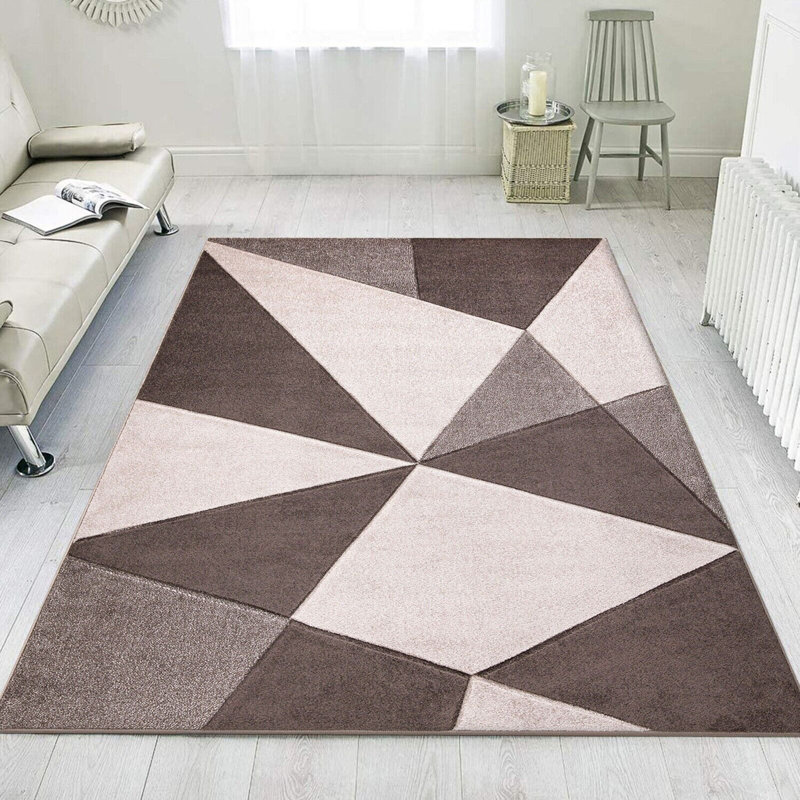 Jeanetta Geometric Indoor / Outdoor Area Rug, Rectangle 80cm x 150cm