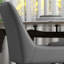 Chaise d'appoint en métal capitonnée Kardarius-372888915