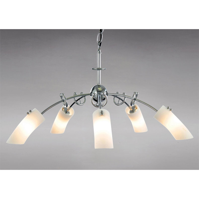 Chantemelle 5 - Light Shaded Chandelier