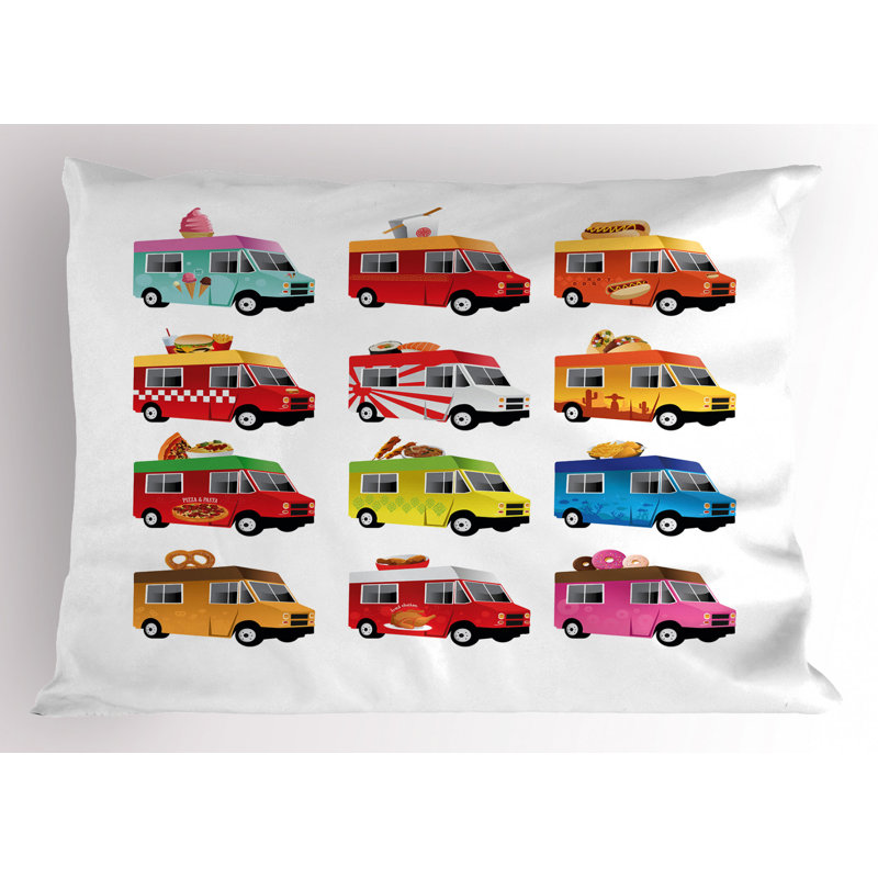 Truck Polyester Sham, Twin