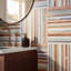 Isla Sunset Multicolor 16x16 Polished Marble Mosaic Tile