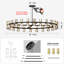 48 pouces lustres de luxe cristal salon lumières décoratives simple moderne salle à manger éclairage à DEL, pour la décoration intérieure noir-494440833