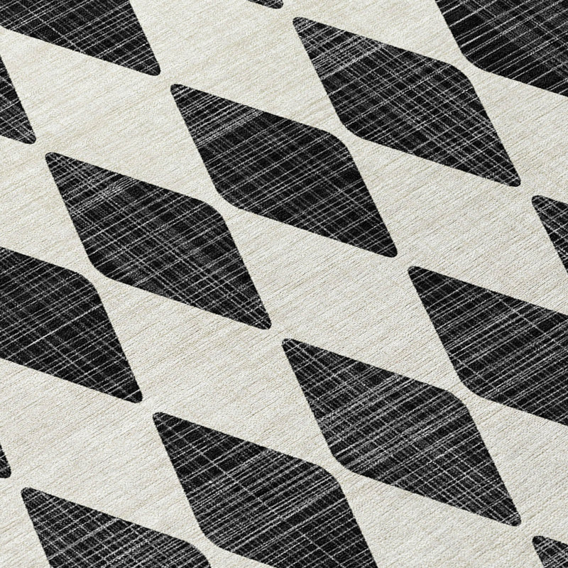 Tapis intérieur / extérieur Loreen avec envers antidérapant, Rectangle 3 pi x 5 pi