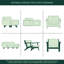 Stretch Textured Grid Box Cushion Armchair Slipcover-673212315