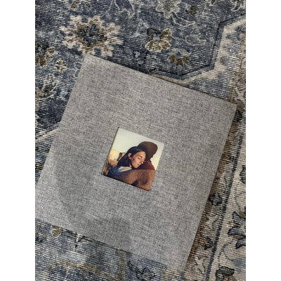 Refillable Linen Hardcover Magnetic Scrapbook Photo Album Complete DIY Craft Gift Kit