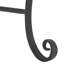 Abia Wrought Iron Outdoor Tree Bench-1349465082