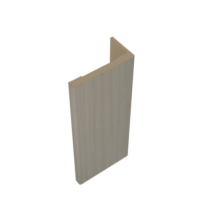 Belldinni 11/16 in. D x 3-1/2 in. W x 85-1/2 in. L MDF Interior Set Of Casings For Single Swing Door Polar White (5-Piece Kit)