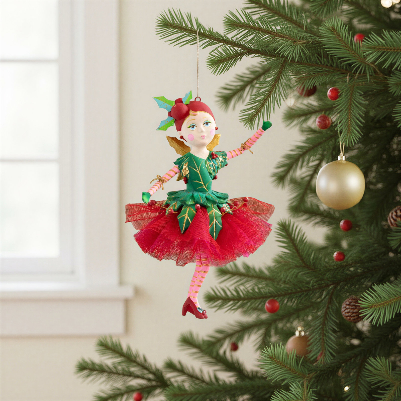 Glitterville Meri Beri Ornament