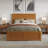 Nantucket Solid Wood Platform Bed with Footboard & Twin Trundle-120232362-126308751