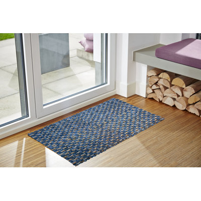 One-of-a-Kind Brionna Handwoven 2' x 3' Blue Area Rug