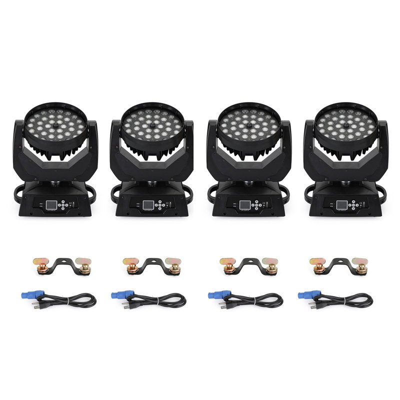 360W RGBW  LED Zoom Moving Head Light