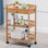 31.5'' H x 20.9'' W Utility Cart with Wheels