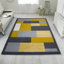 Calian Machine Woven Grey/Ochre Indoor Rug-347221679