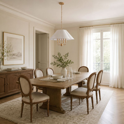 4-round cloth cover adjustable iron pendant light
