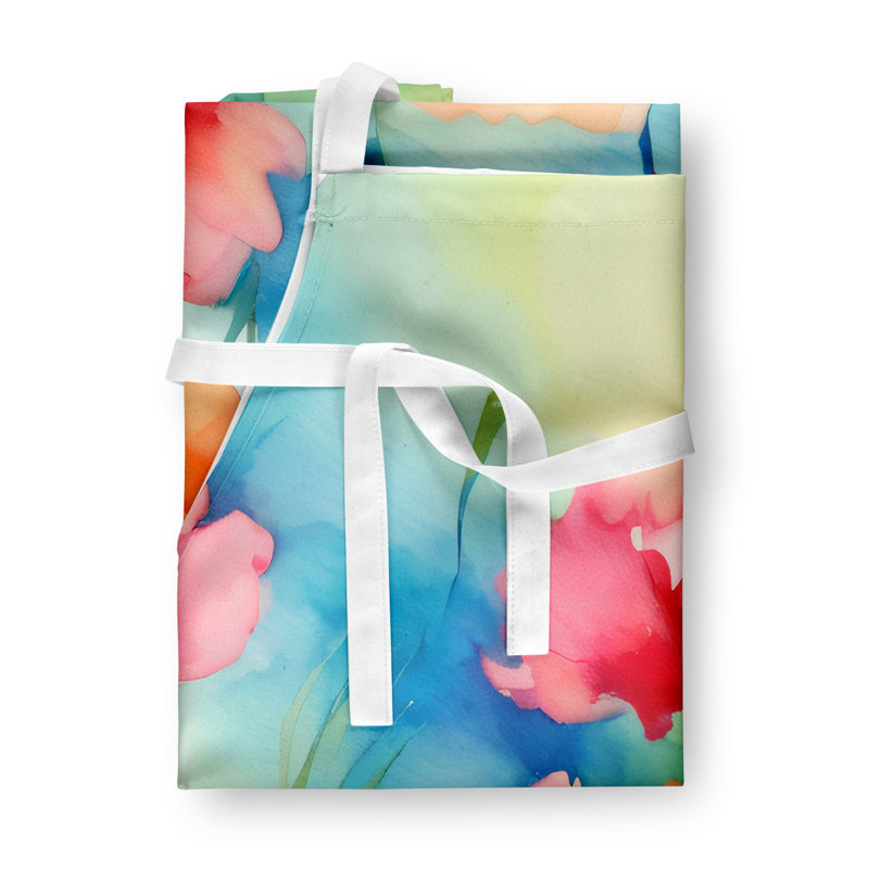 Floral Bib Apron
