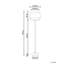 158cm Matte Traditional Floor Lamp