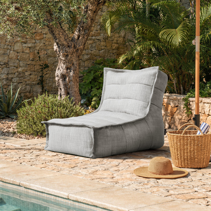 Dolce Outdoor Lounger, Grey