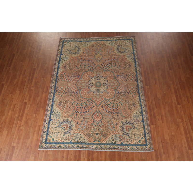 Tapis traditionnel fait à la main 8 x 11