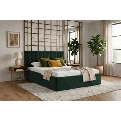 Upholstered Ottoman Storage Bed