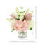 Faux Floral Arrangement with Hydrangeas and Lilacs