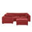 Blewle Corduroy Upholstered Modular Sectional-606345743