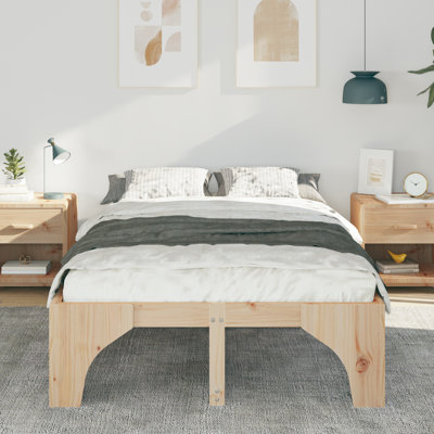 Solid Wood Bed