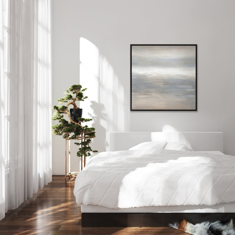 «Beautiful Way II» par D'Alessandro Leon - Peinture encadrée, art mural, Image au gel brossé