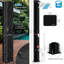 Solar Powered Stainless Steel Free Standing Outdoor Shower and Footwash Spout