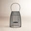 Lanterne bougie en fer et verre Enya-794644048-794644049