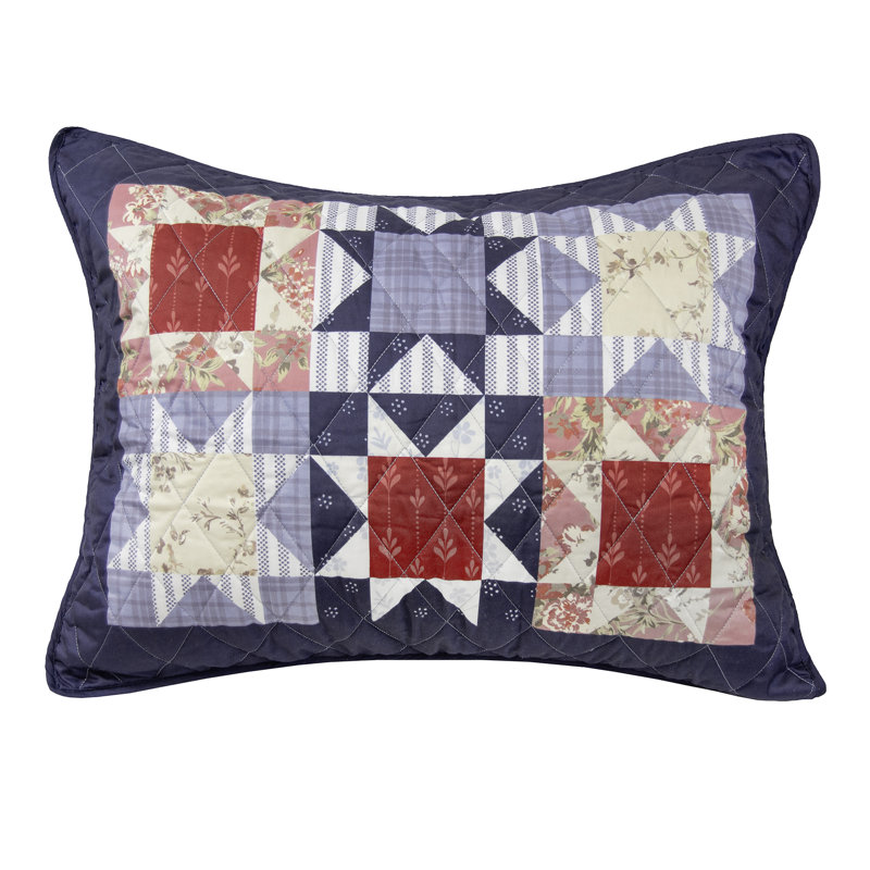 Donna Sharp County Fair 3PC Queen Quilt Set, Queen Quilt + 2 Standard Shams