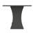 Coney 53" Dining Table In Charcoal Gray-420885574