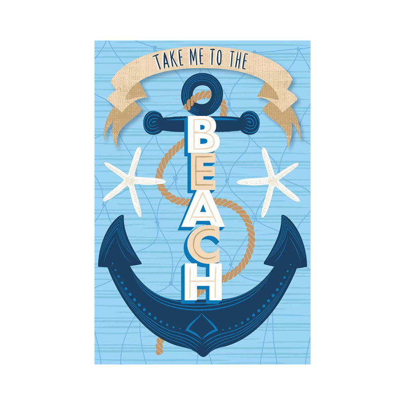 Beach Fun III 1 Piece Wrapped Canvas Wall Art