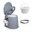 VEVOR 1.3 Gallons GPF Elongated Comfort Height Bidet Toilet (Seat Included)