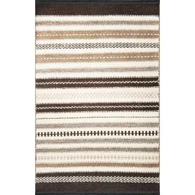 Tapis intérieur / extérieur rectangulaire Kiwana