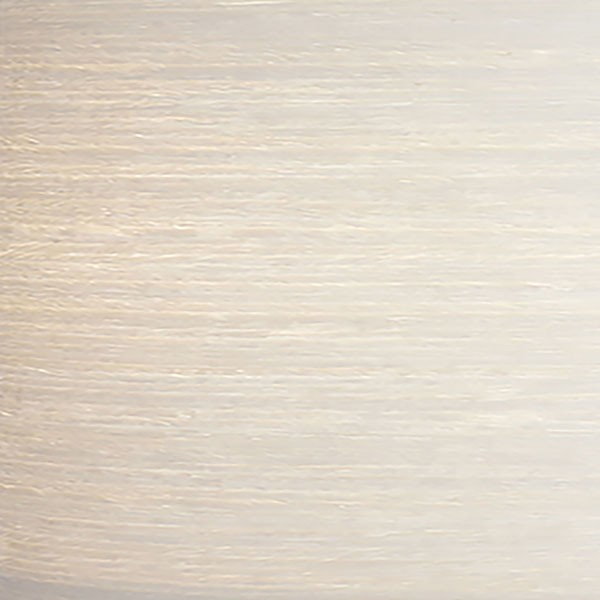 Lustre Mid-Century moderne Mid-Bowen, Placage blanc, H 13 po x l 17,5 po x P 17,5 po