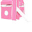Lit mezzanine simple avec tente et tour rose