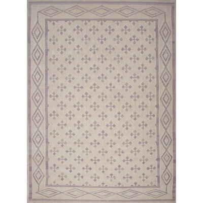 Oriental Area Rug in Beige
