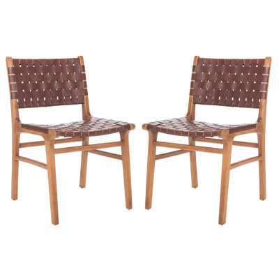 Alston Genuine Leather Dining Chair