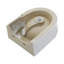 Stain-resistant Ceramic Modern Wall-mount Sink For Bathroom