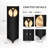 Quankoach Globe Outdoor Bollard Light 60cm