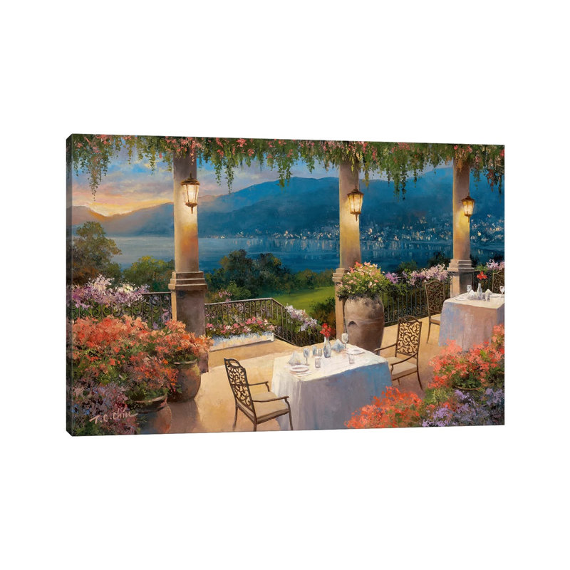 Amalfi Holiday II - Wrapped Canvas Painting, 152.5 cm H x 101.5 cm W
