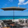 Wadebridge 10' x 6.5' Tilt Rectangular Market Umbrella