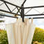 Tuoi 3m x 3m Steel Patio Gazebo