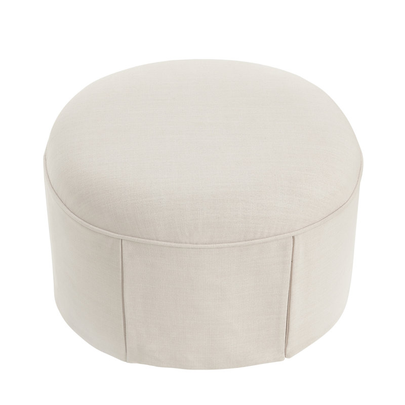 Repose-pieds 23 po, Beige