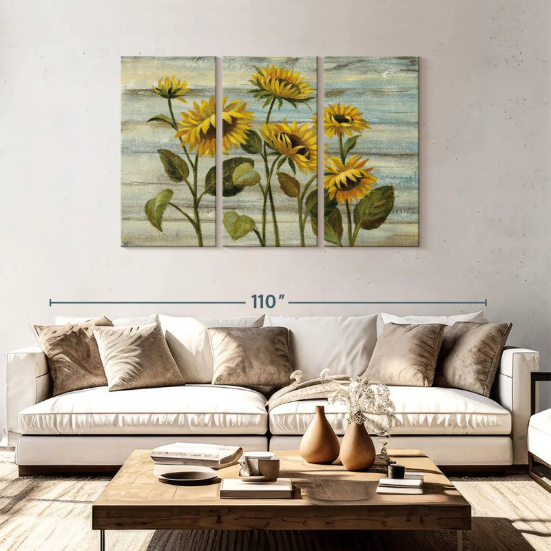 Tournesols Harnek Cottage, H 48 po x l 74 po