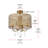 Dusin Semi Flush Mount-61751735-61869710-61751736