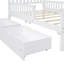Base de lit réglable avec tête et pied inclinable, très grand moteur, gravité zéro, 4 ports USB, veilleuse sous le lit