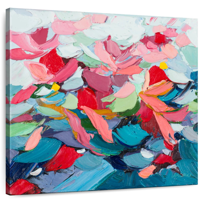 Pastel Internodes, 39" H x 39" W